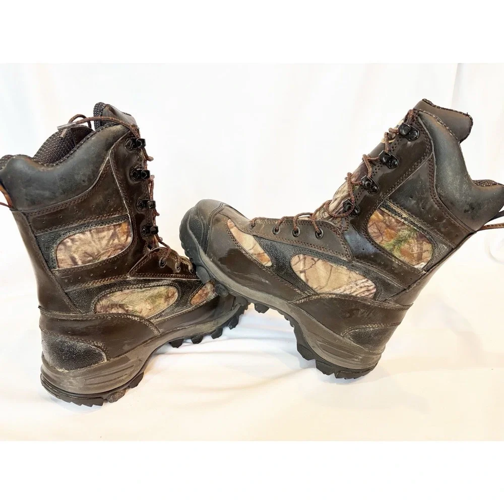 Irish Setter Hunting Boot 800 Gm Thinsulate Ultra Dry Waterproof Camo Mens Sz 8D